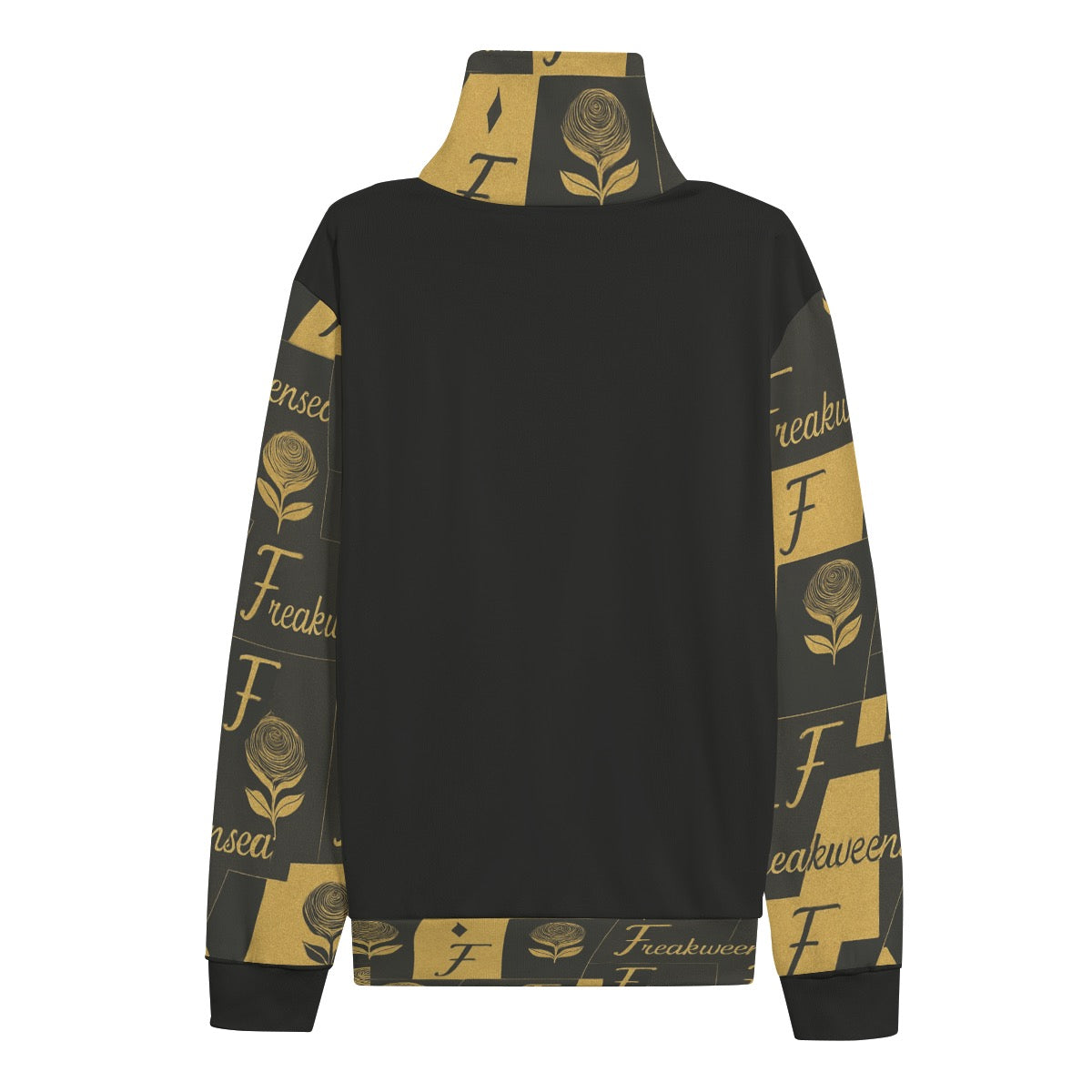 Pepsea X Freakweensea Unisex Turtleneck Knitted Fleece Sweater