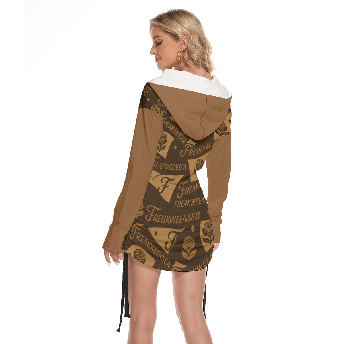 Freakweensea One-shoulder Dress With Waist Shirring