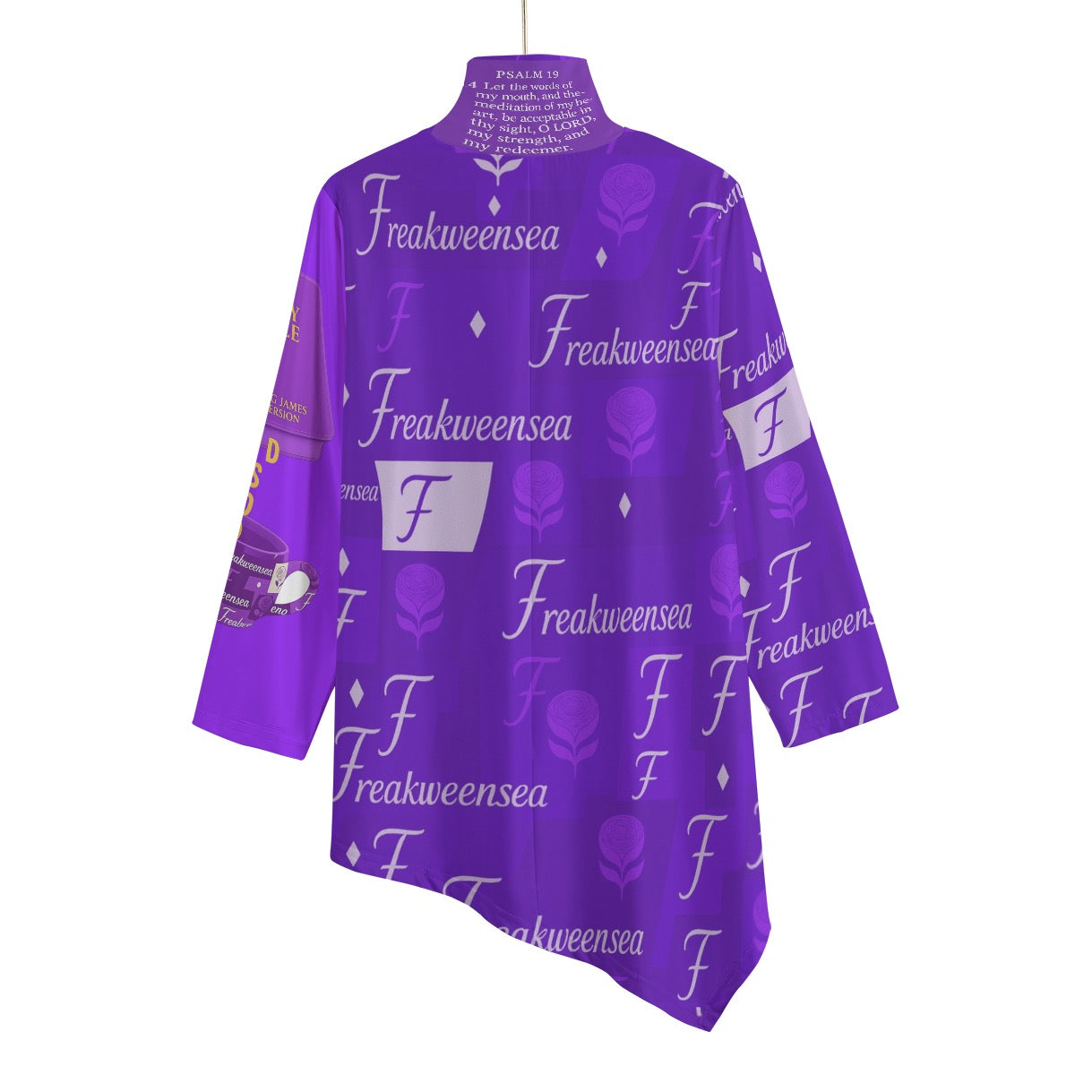Word up x Freakweensea Turtleneck T-shirt With Sloping Hem