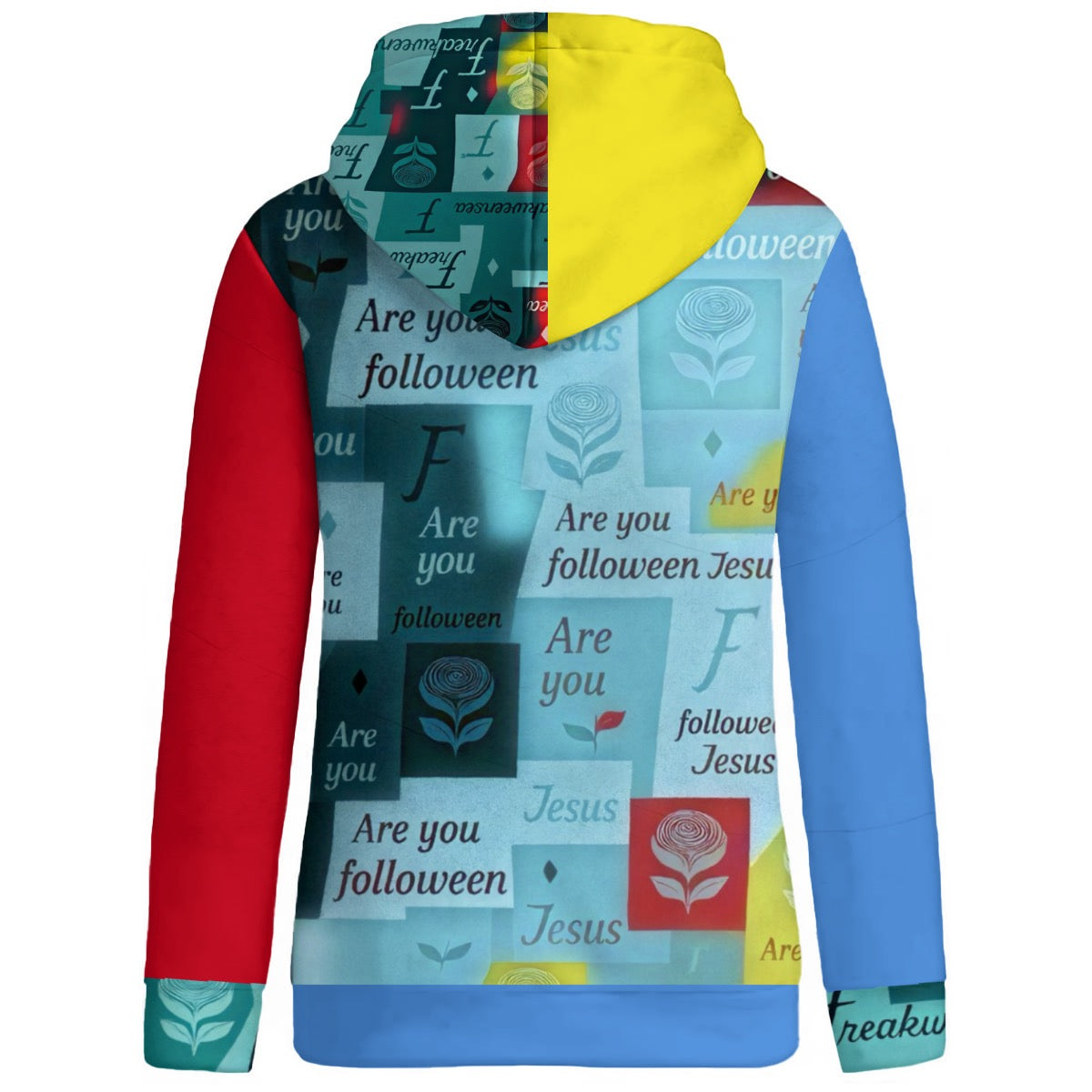 Freakweensea Women's Patchwork Hoodie