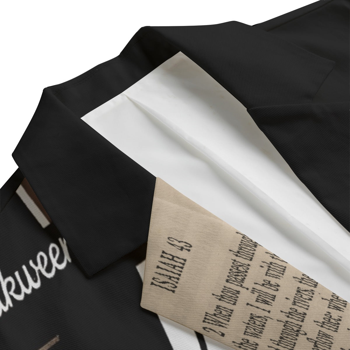 Freakweensea Men's Casual Flat Lapel Collar Blazer | 245GSM Cotton