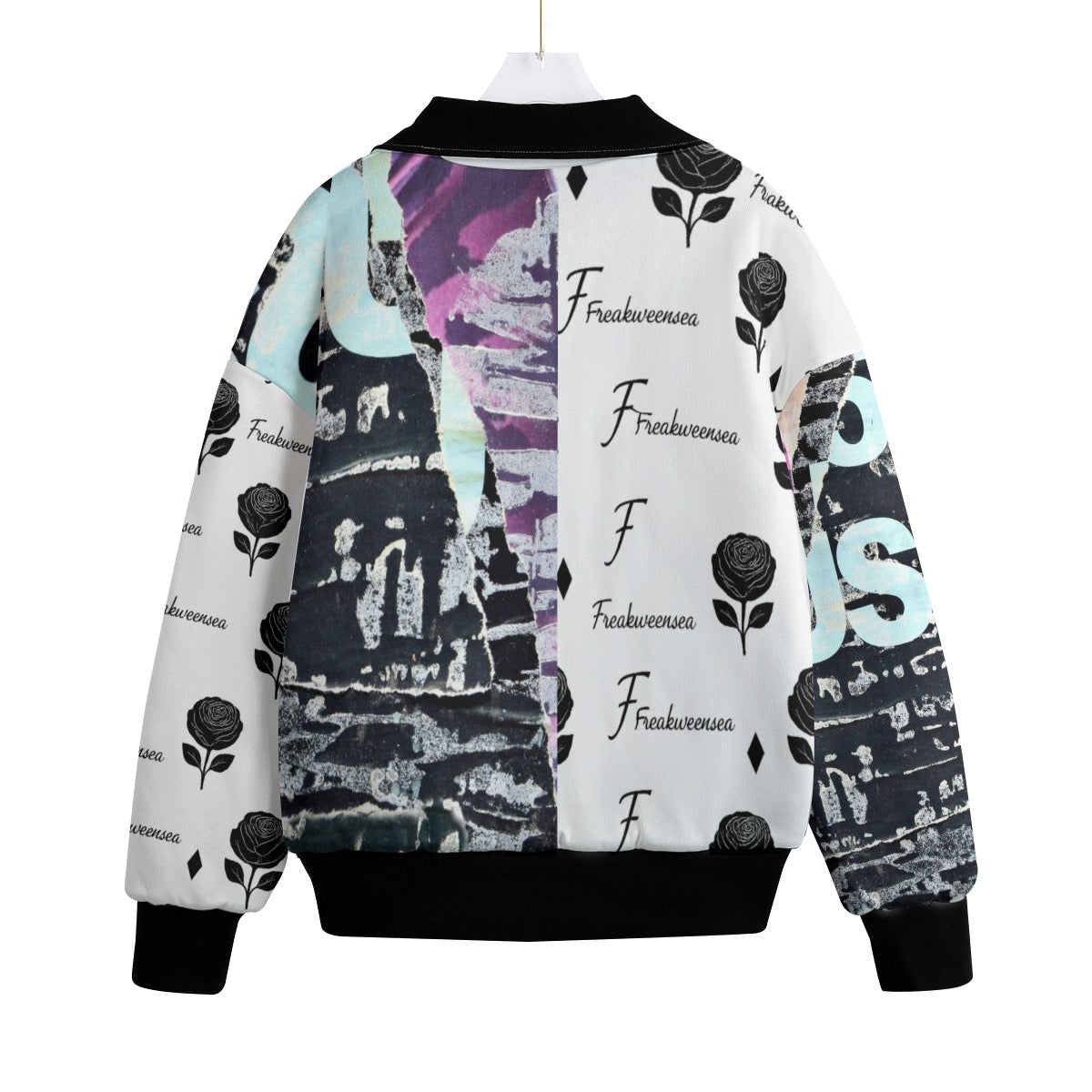 Freakweensea Knitted Fleece Lapel Outwear