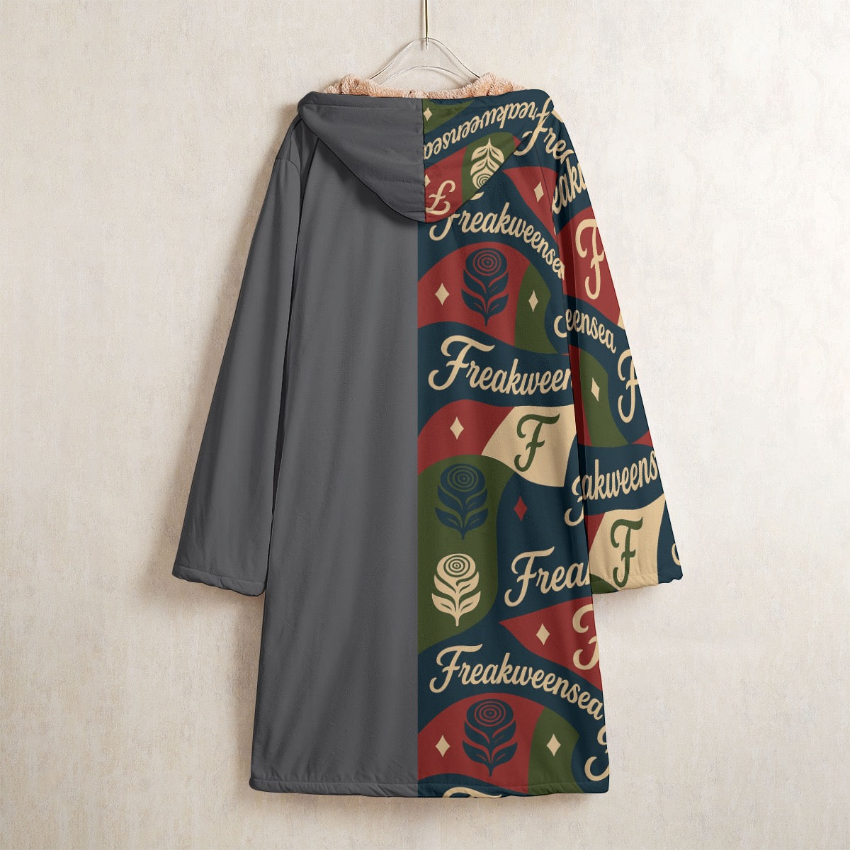 Freakweensea Horn Button Long Fleece Windbreaker