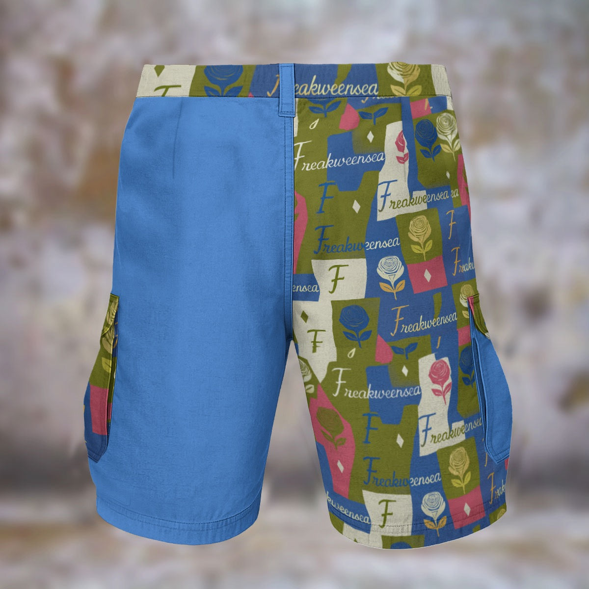 Freakweensea Men's Cargo Shorts