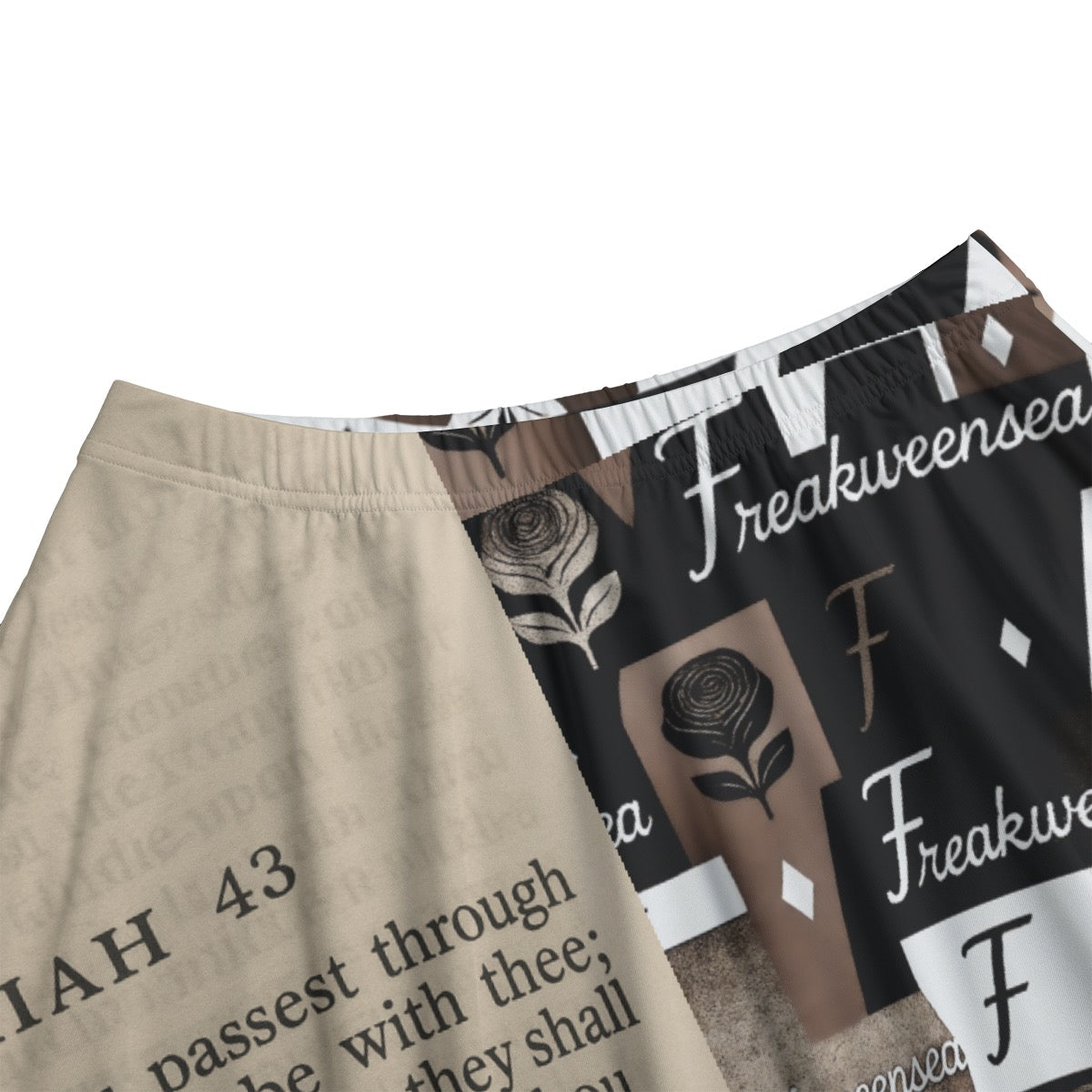 Word up x Freakweensea Long Maxi Skirt With Pockets