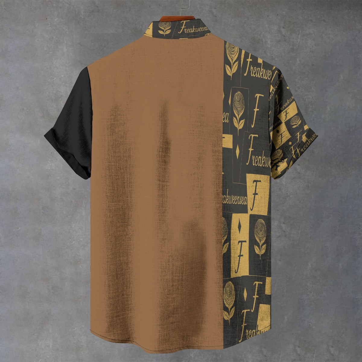 Freakweensea Men's Stand Collar Shirt|110GSM
