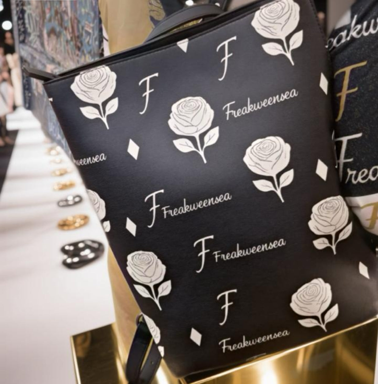 Freakweensea vegan leather bag