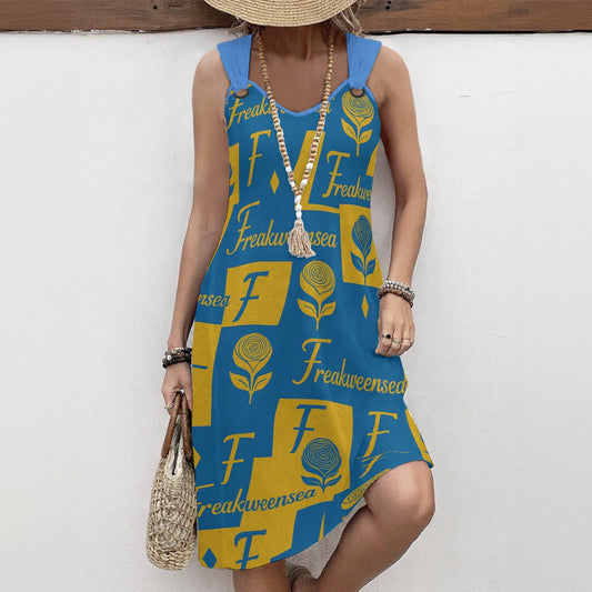 Freakweensea Women'S Hoop Suspender Dress