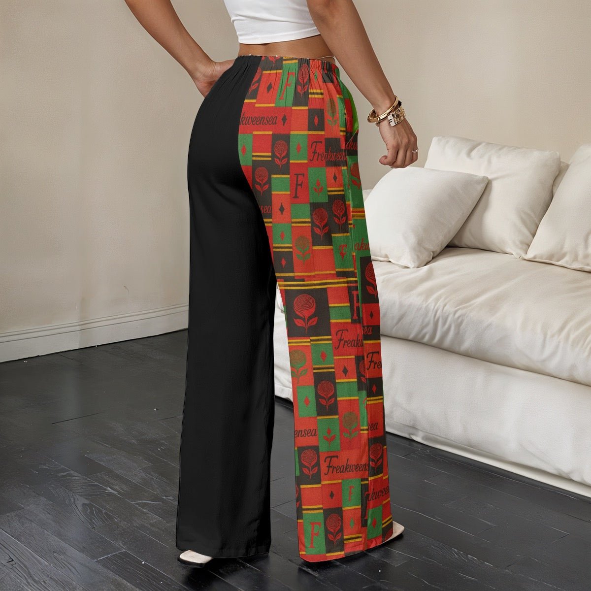 Freakweensea Women’s Straight-Leg Casual Pants