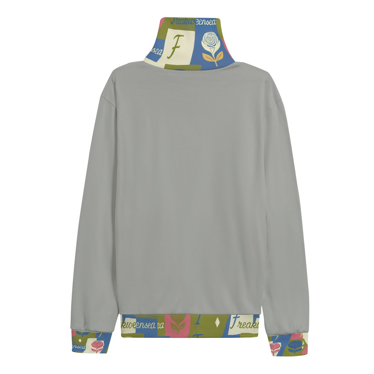 Pepsea X Freakweensea Unisex Turtleneck Knitted Fleece Sweater