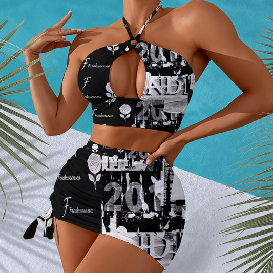 Freakweensea Women's Halter Neck swimming Suit