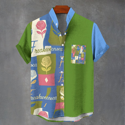 Freakweensea Stand Collar Shirt|110GSM