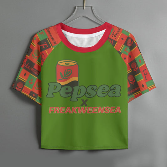 Pepsea X Freakweensea Women's Raglan Sleeve T-Shirt|210GSM