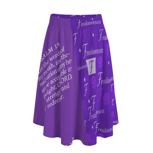 Word up x Freakweensea Long Maxi Skirt With Pockets