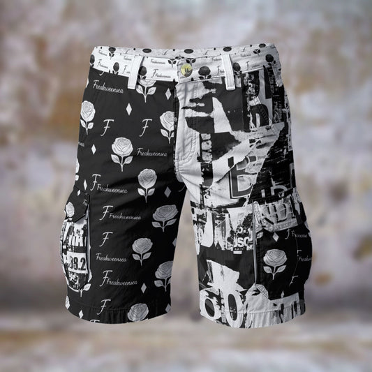Freakweensea Men's Cargo Shorts