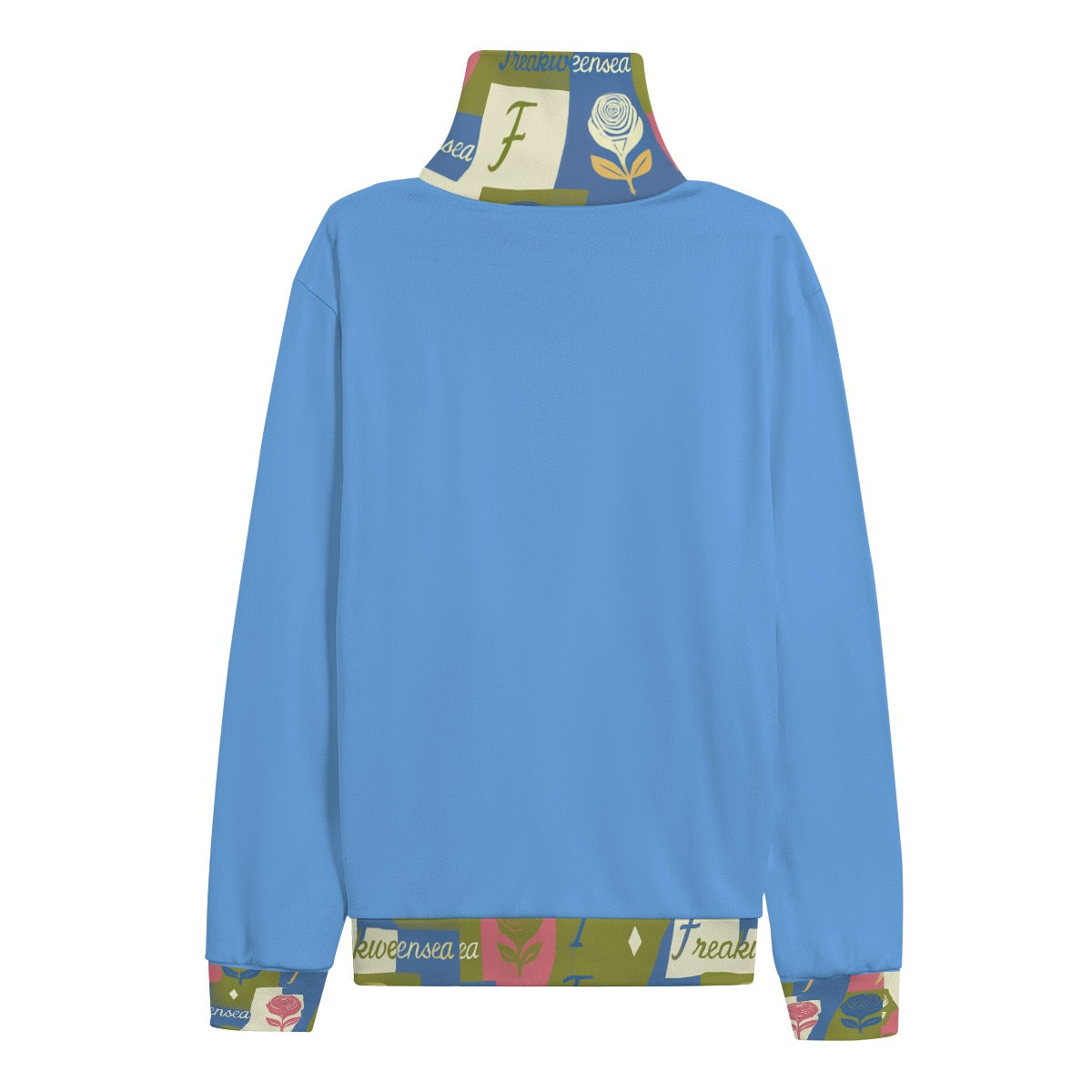 Pepsea X Freakweensea Unisex Turtleneck Knitted Fleece Sweater